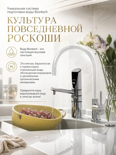 Ионизатор воды BionTech 105D: функции и характеристики