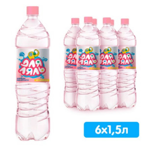 Вода для Ляль 1,5 литра