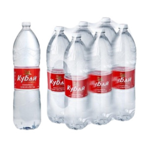 Вода «Кубай» 1,5 литра негазированная