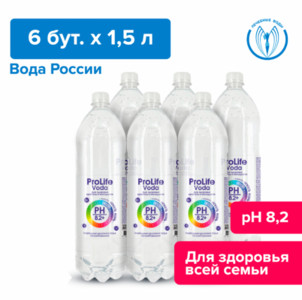 Вода «Prolife» 1,5 литра без газа